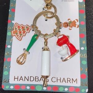 Festive Kitchen-Themed Keychain/ Bag Charm